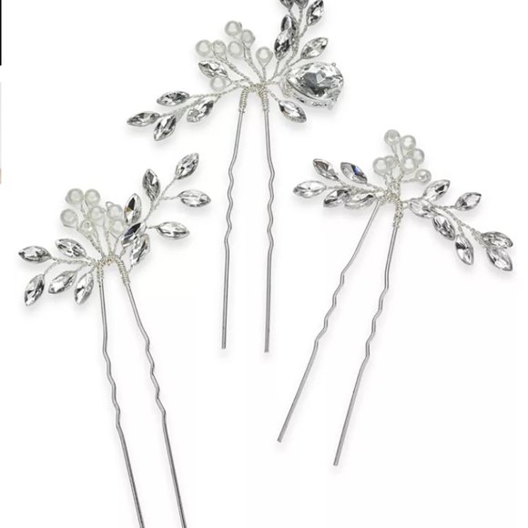 INC International Concepts 3-Pc. Crystal Pearl Bob - Picture 2 of 2